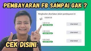 Cara Memastikan Pembayaran Facebook sampai ke Rekening