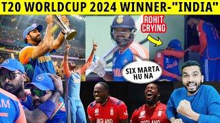 ROHIT SHARMA GETTING EMOTIONAL  ARSHDEEP SINGH BALL TEMPERING ?? IND VS SA WC 2024 FINAL