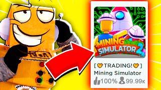 Я ВЕРНУЛСЯ МАЙНИНГ СИМУЛЯТОР 2 НУБ И ПРО ВИДЕО ROBLOX Mining Simulator 2