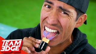 Last to Quit Licking a 9 Volt Battery Wins *Do Not Try at Home*