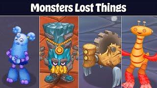 Monsters Lost Things  My Singing Monsters All Sounds & Animations