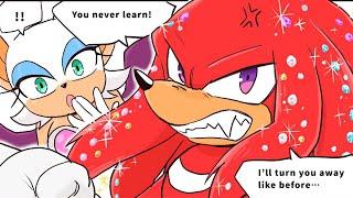 MATING SEASON  Knuckles x Rouge Sonic comic dub