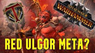 RED ULGOR META? Demons of Chaos vs Nurgle - Total War Warhammer 3