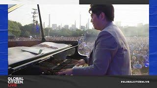 Lang Lang Perfoms Bohemian Rhapsody With String Accompaniment in New York  Global Citizen Live