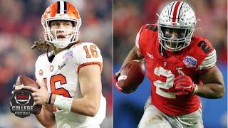 Clemson Ohio State go back and forth in CFP semifinal  College Football Playoff Highlights
