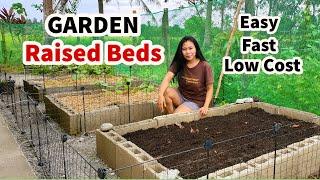 How to Build Raised Garden Beds Cheap and Easy  DIY Raised Garden Bed
