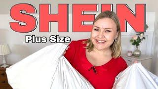 HUGE SHEIN HAUL  plus size try on haul  perfect for apple shapes