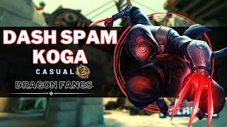 How Good is Kogas Dash Reset Build? Dragon Fangs Dash Spams Koga gameplay