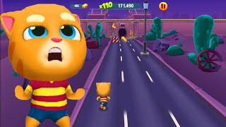Talking Tom Gold Run Las Vegas  - Talking Ginger  iOs Android Gameplay #759