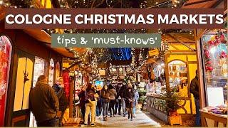 COLOGNE CHRISTMAS MARKETS  2 day itinerary + tips 