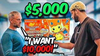 He Wanted $10000 For His ENTIRE Pokemon Collection *Shop POV Edition*