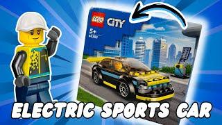 LEGO City Ep 2 Electric Sports Car 60383 unboxing & building