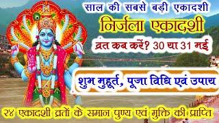 Nirjala Ekadashi 2023 Nirjala Ekadashi  Kab hai निर्जला एकादशी कब है  Nirjala Ekadashi Vrat Vidhi