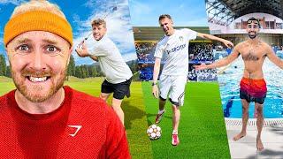 I Challenged YouTubers To Their Favourite Sports