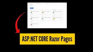 Building a web application with ASP.NET Core Razor Pages A step-by-step tutorial