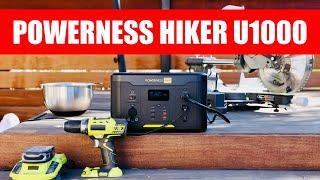 Honest Review of The Powerness Hiker 1000 Portable Power Station 