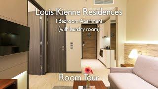 1 Bedroom Serviced Apartment with Laundry Room in Singapore - Louis Kienne Residences Room Tour