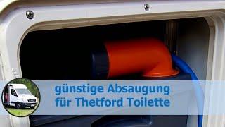 preiswerte Abluftlösung für Thetford C260 Toiletten