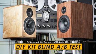 Which is the better DIY Speaker? CSS Audio 1TDx vs GR Research XLS Encore speakers
