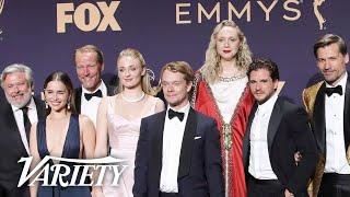 Game of Thrones Cast Bids Farewell to Show Backstage at the Emmys