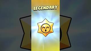 BEST 5 Legendary STARR Drop ever on second Account  #brawlstars #supercell #shorts