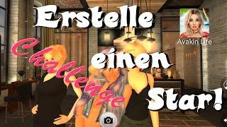 Challenge Erstelle einen Star #01 Avakin LIfe Mobile Deutsch mit Pixelkeks und Pixel Kirsche 