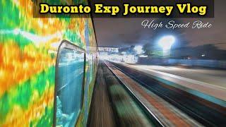 Bilaspur to Mumbai JOURNEY  in HOWRAH DURONTO Exp • Food review Beautiful Route & Mumbai Suburban