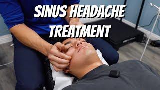 Treating a Sinus Headache