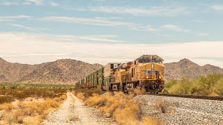 A few trains on the UP Gila Subdivision