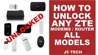 How to Unlock Any ZTE ModemRouter 2021