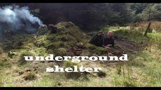 Stealth underground shelter .bushcraft Ireland