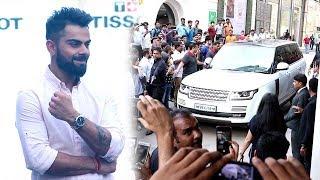 Virat Kohlis GRAND ENTRY At Phoenix Mall In Mumbai To Launch Tissots New Store