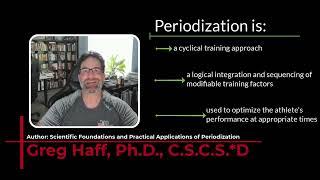 What is periodization?