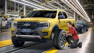 How They Build US New Best Seller PickUp Truck - Ford Ranger Production Line