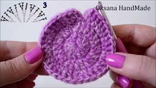 БЕРЕТ КРЮЧКОМ на любой размер. МАСТЕР КЛАСС И СХЕМА. HAT CROCHET PATTERN