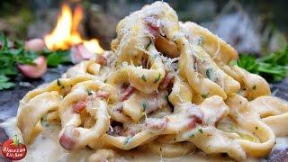 Best Carbonara Ever - Cooking in the Forest