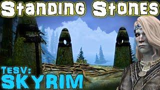 ALL 13 Standing Stones Locations  Birthsigns Guide - TESV Skyrim Special Edition