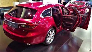 2022 Mazda 6 Sport Wagon 194 HP AT - Interior Exterior Walkaround - Sofia Motor Show