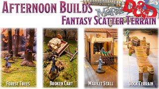 Afternoon Builds - Fantasy Scatter Terrain for DND Pathfinder Daggerheart Mordheim AOS and more