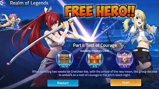 Part 1 Test of Courage Realm of Legends Chapter MLA Walkthrough