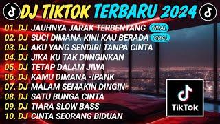 DJ SLOW BASS TERBARU 2024  DJ VIRAL TIKTOK FULL BASS  DJ JAUHNYA JARAK TERBENTANG