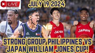 LIVE NOW FULL GAME STRONG GROUP PHILIPPINES VS JAPAN 43RD WILLIAM JONES CUP LIVESTREAM