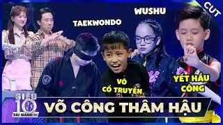 Tứ đại siêu nhí VÕ CÔNG THÂM HẬU làm Trấn Thành KHÔNG DÁM THỬ THÁCH THÊM  Siêu Tài Năng Nhí