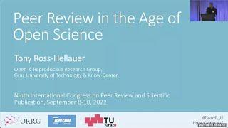 Peer Review in the Age of Open Science