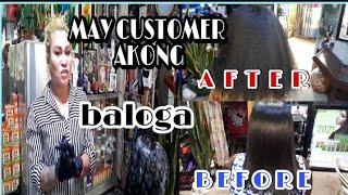 NAG REBOND AKO NG BALOGA  BARBIE HAIR STYLE SALON 