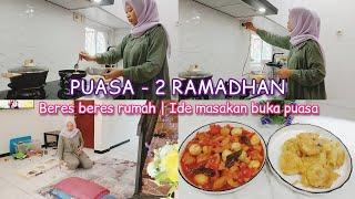 BERSIH BERSIH RUMAH MINIMALIS  Kegiatan IRT di bulan ramadhan  Ide menu buka puasa  #ramadanvlog