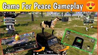 Game For Peace Gameplay   My First Gameplay Game For Peace  How To Download Game For Peace