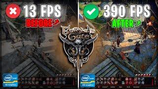 Baldurs Gate 3 BEST SETTINGS for MAX FPS & BETTER VISIBILITY