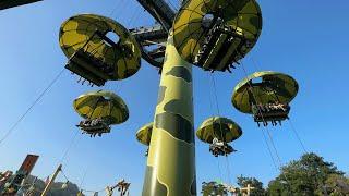 Toy Story Land  Toy Soldier Parachute Drop Ride in Hong Kong Disneyland