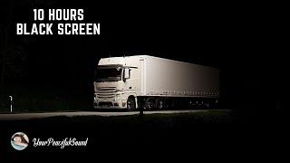 TRUCK ENGINE DIESEL IDLE Sound  Relaxing Sleep Sounds  10H Black Screen  Relax or Soothe a Baby